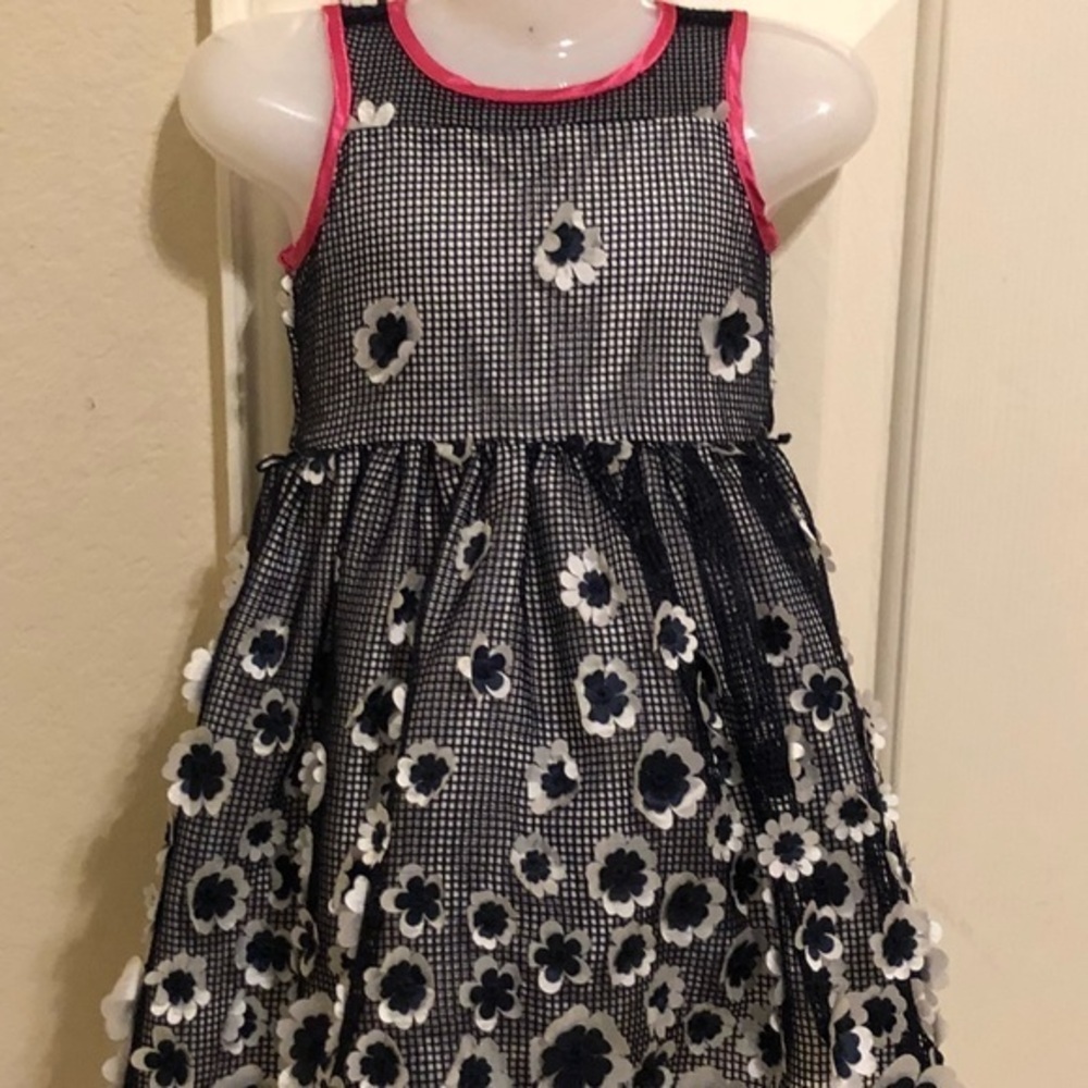 Little angel floral net toddler girl dress size 2T